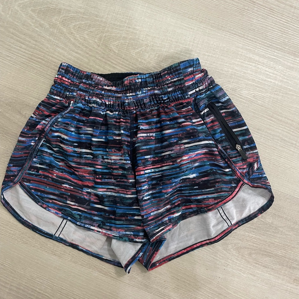 Multicolor Women's Athletic Shorts